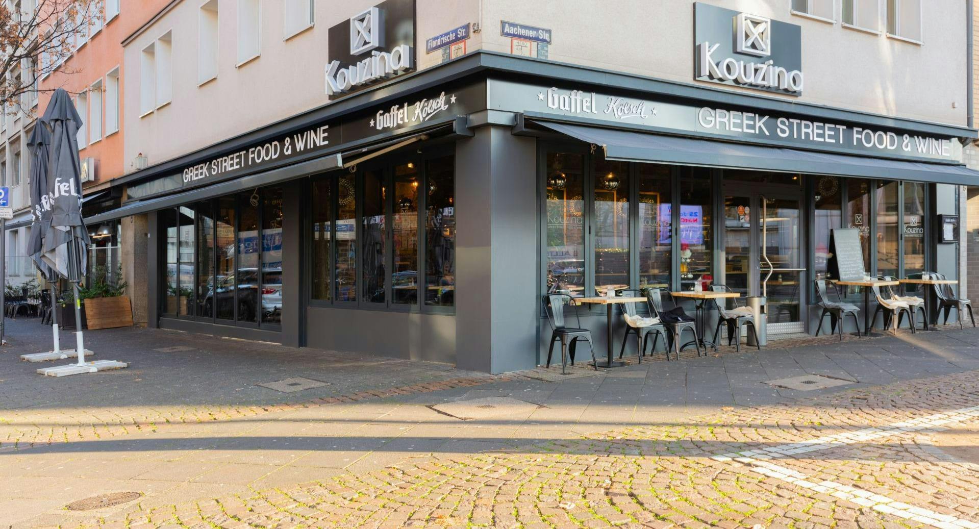 Restaurant Kouzina Greek Streetfood and Wine in Neustadt-Süd, Köln