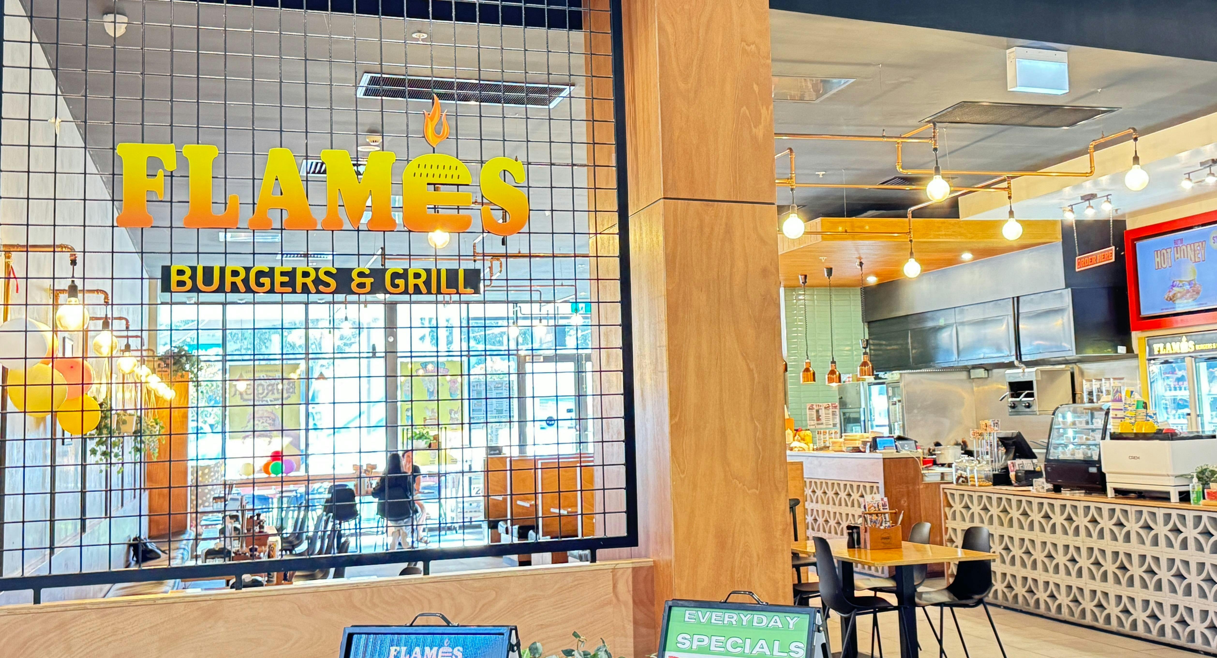 Restaurant Flames Burgers & Grill (Wanneroo) in Wanneroo, Perth
