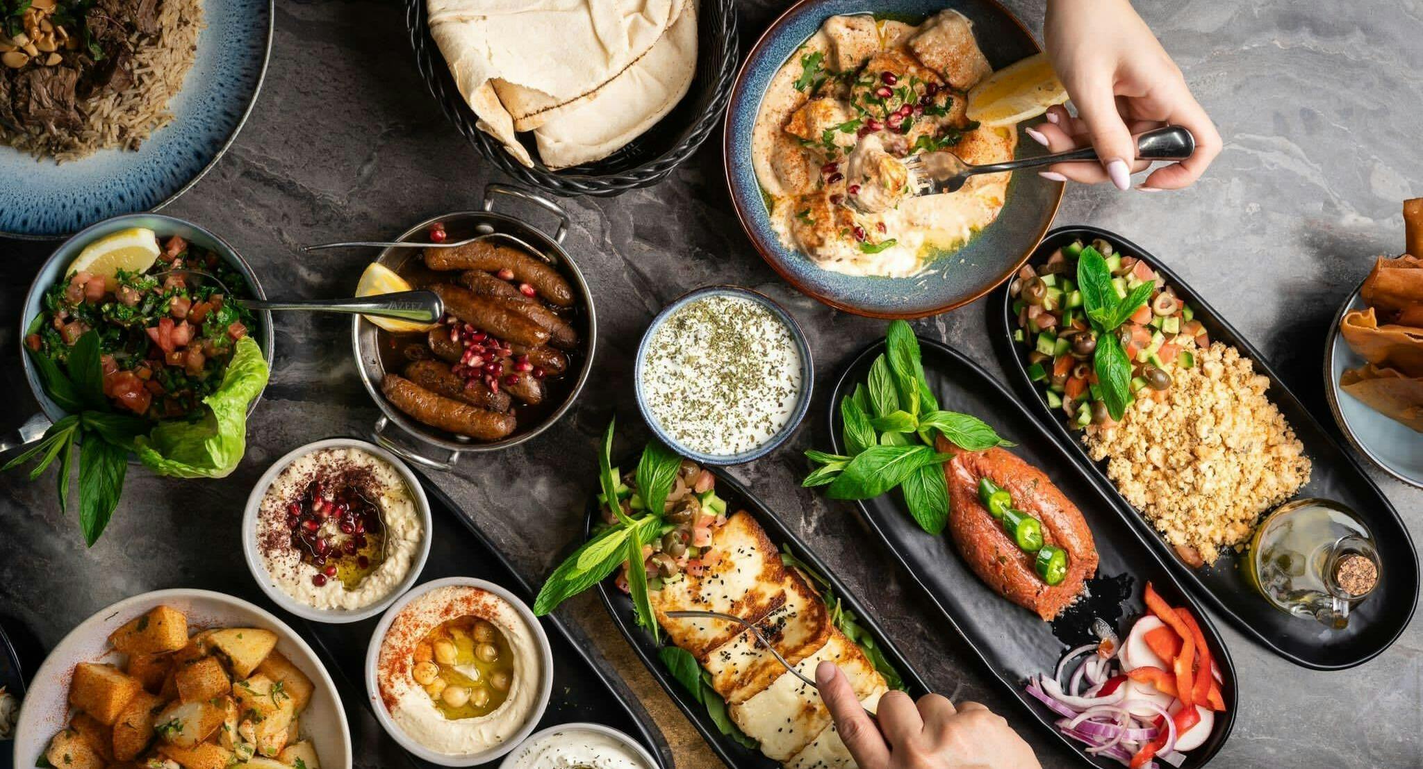 Restaurant Lazeez Lebanese Cuisine in Chester Hill, Sydney