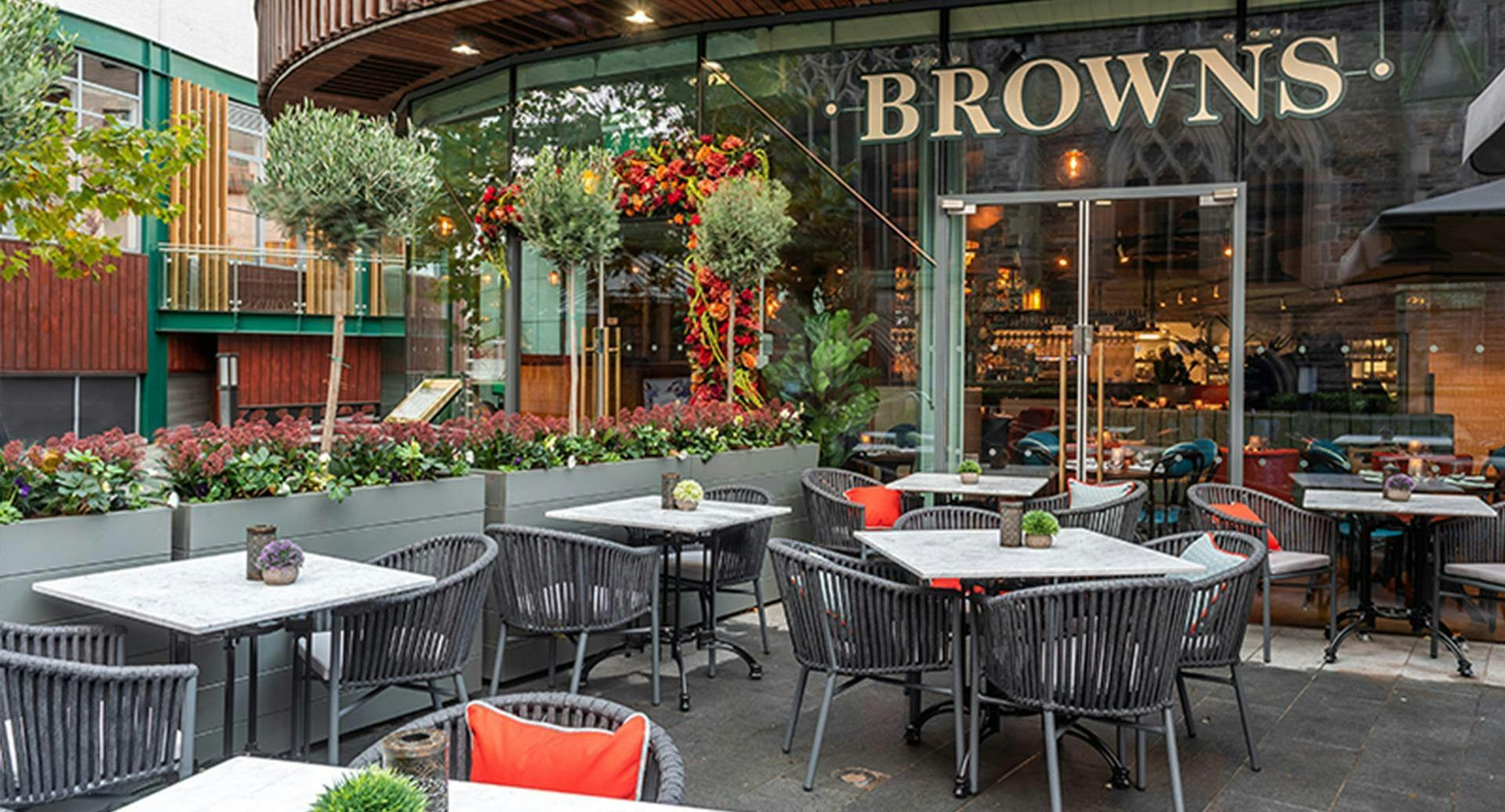 Restaurant Browns Birmingham in City Centre, Birmingham