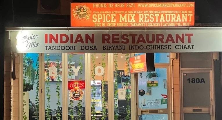 Restaurant SPICE MIX - Indian, Nepalese & Halal Restaurant Melbourne in Brunswick East, Melbourne
