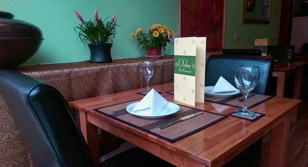 Book a table at O cha Thai Restaurant in Town Centre Macclesfield