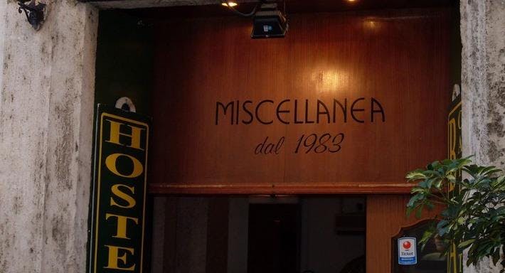 Photo of restaurant Miscellanea in Centro Storico, Rome