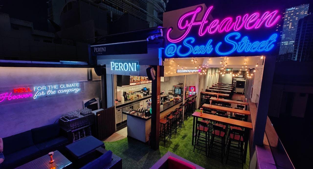 Photo of restaurant Heaven at Seah Street in Bras Basah, Singapore