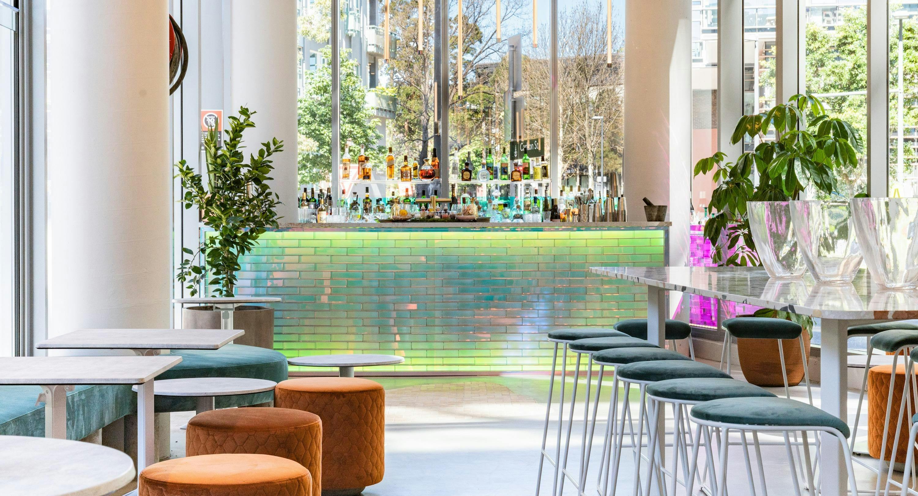 Restaurant Concrete Jungle Cafe in Chippendale, Sydney