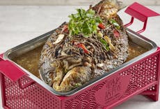 Restaurant Chong Qing Grilled Fish 重庆烤鱼 - Mosque Street in Chinatown, Singapore