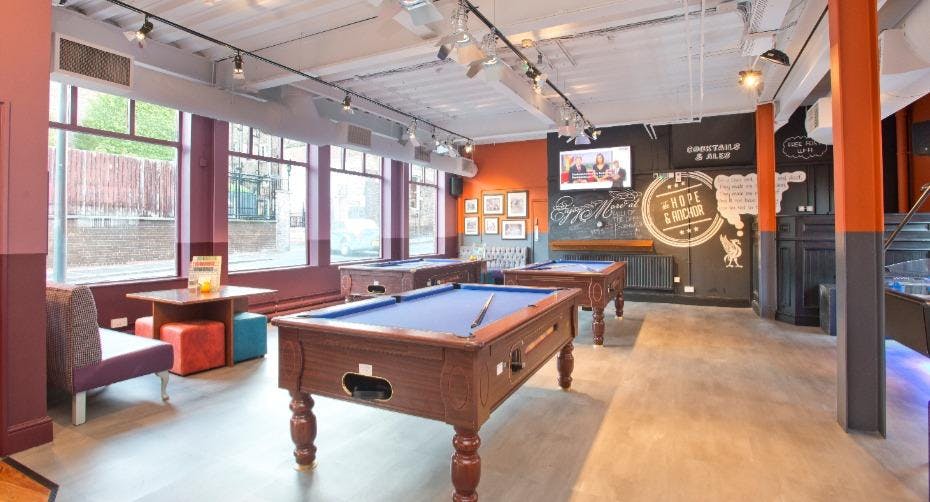 Restaurant Hope & Anchor Liverpool in Georgian Quarter, Liverpool