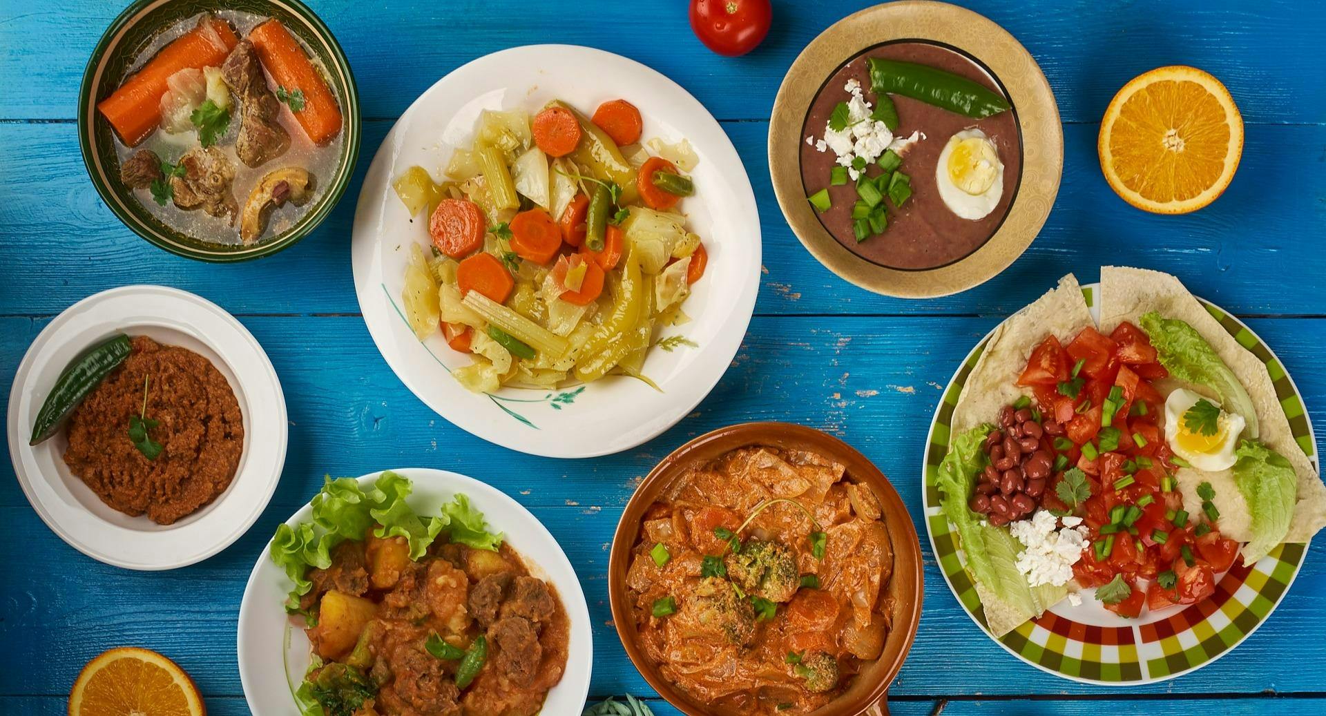 Restaurant La maison bleue in Neukölln, Berlin