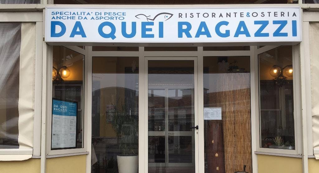 Photo of restaurant Da Quei Ragazzi in Centre, Cesenatico