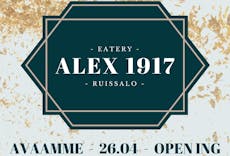 Restaurant Eatery Alex 1917 in Ruissalo, Turku