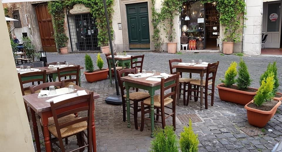 Foto del ristorante La Cantinella a Campo de' Fiori, Roma