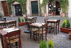 Restaurant La Cantinella in Campo de' Fiori, Rome