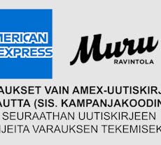 Restaurant Amex Exclusive: Ravintola Muru in ,