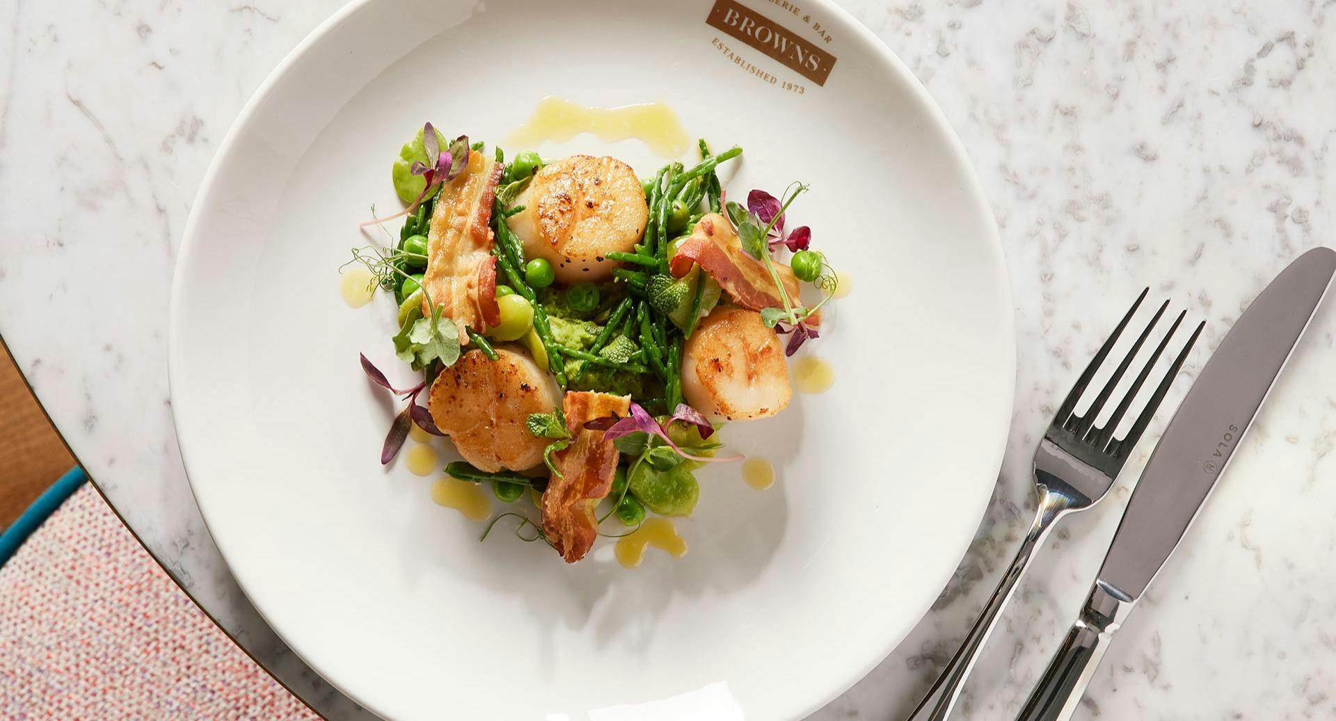 Restaurant Browns Bluewater in Centre, Dartford