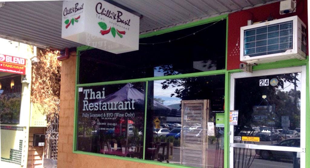 Menu and prices at Chilli Basil Thai Restaurant Melbourne