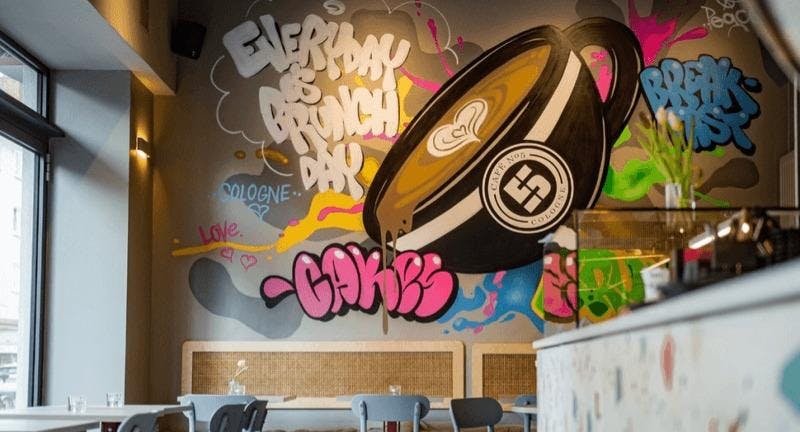 Restaurant Café No. 5 in Neustadt-Süd, Köln