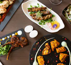 Restaurant Rishi's in Slate & Grain Brasserie and Bar in Hackbridge, Sutton