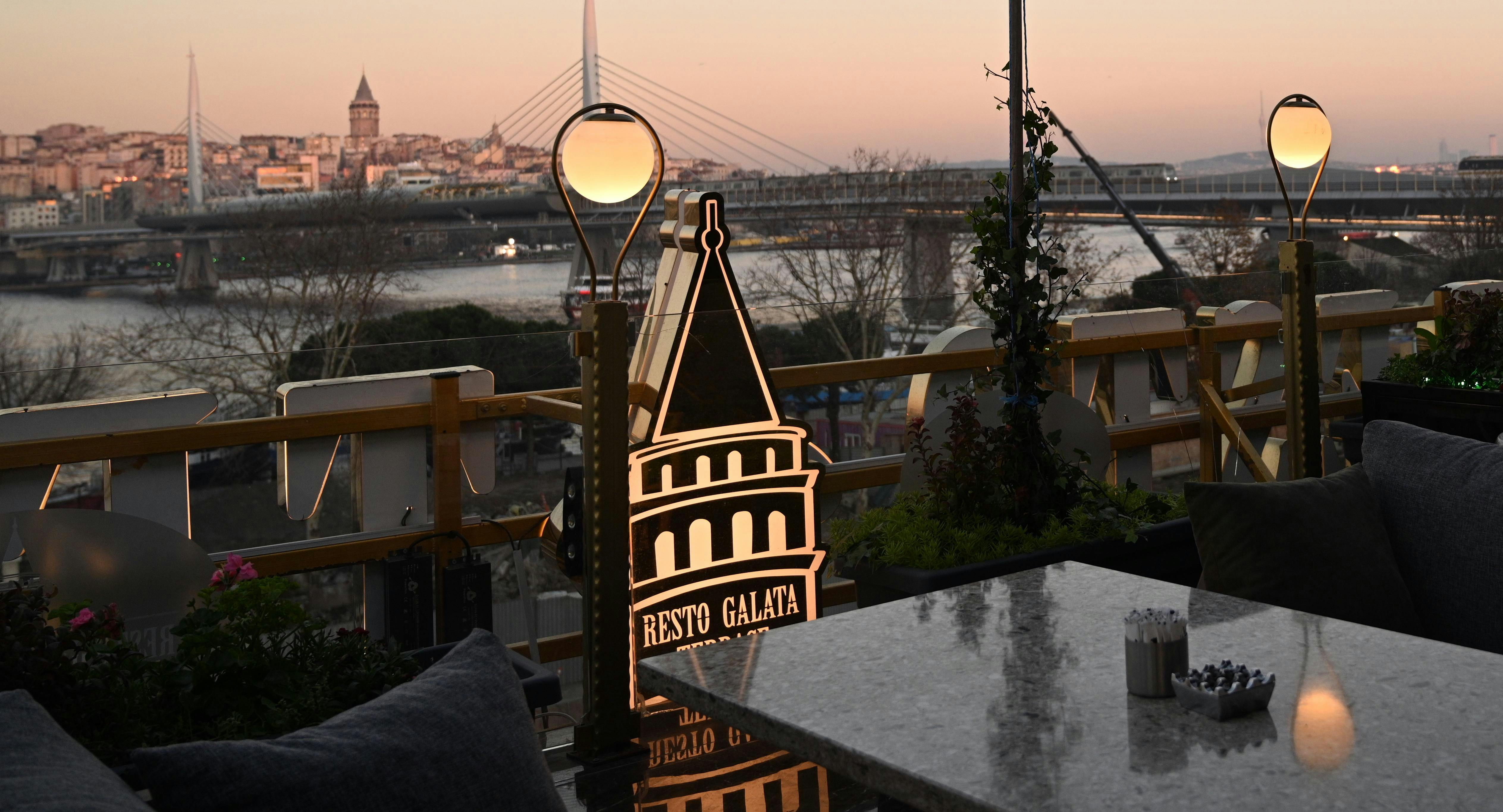 Restaurant Resto Galata Terrace in Fatih, Istanbul
