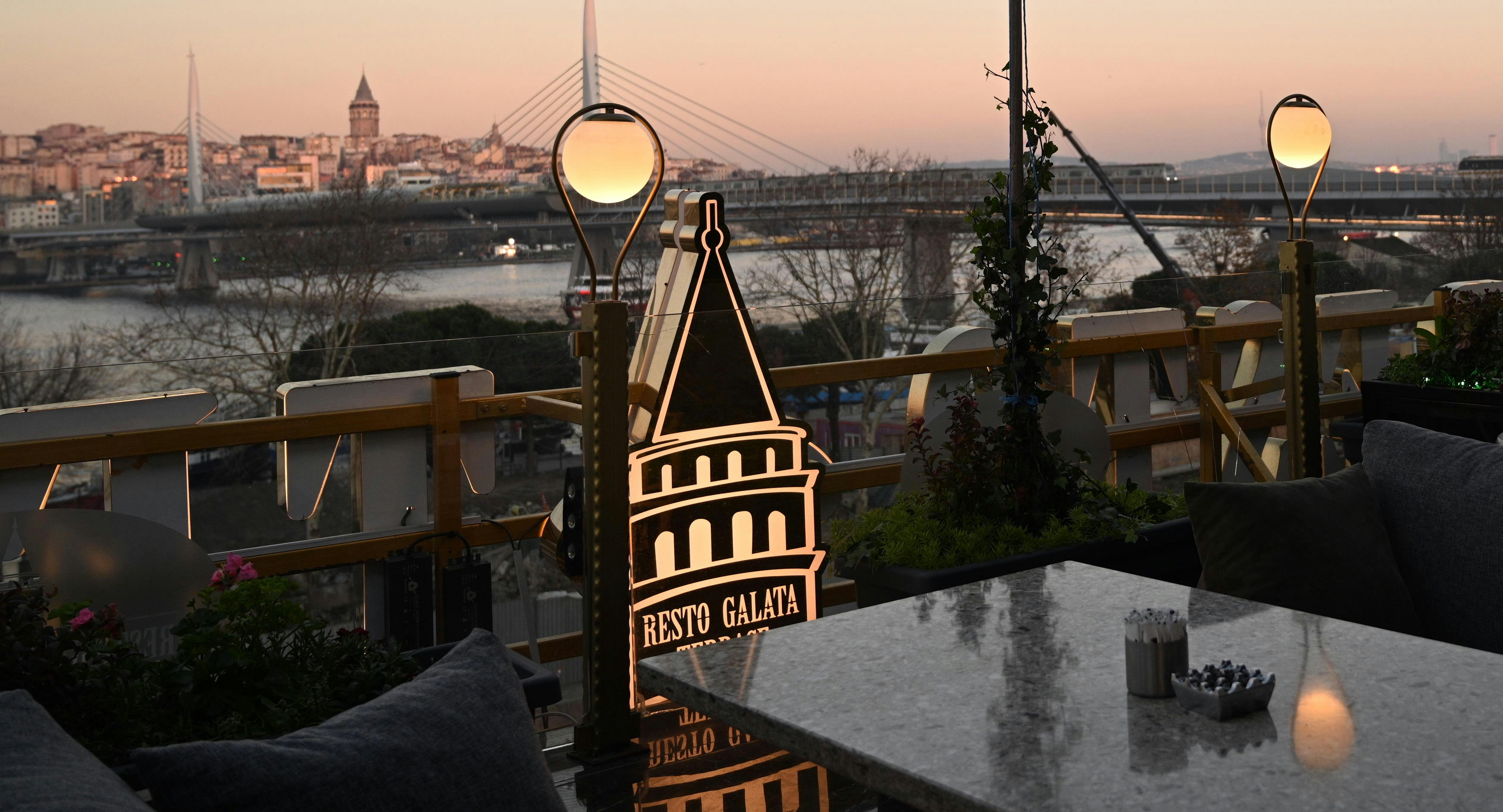 Fatih, İstanbul şehrindeki Resto Galata Terrace restoranının fotoğrafı