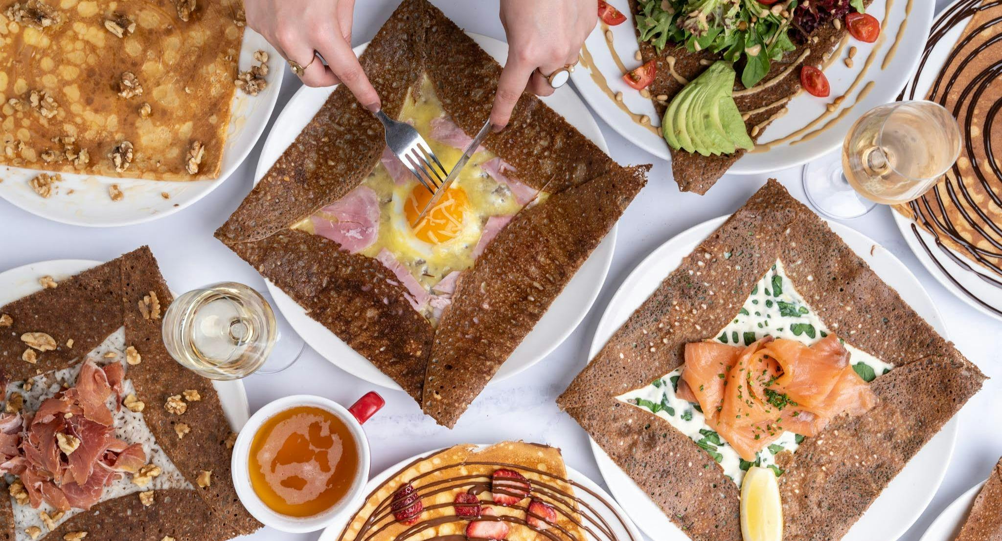 Restaurant Four Frogs Creperie Randwick in Sydney CBD, Sydney