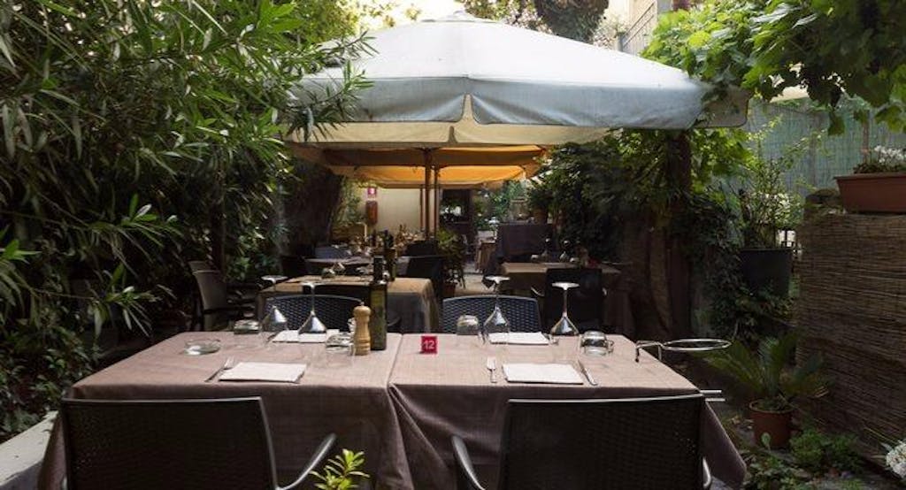 Il cortile interno dell'Angolo Nascosto, ristorante all'aperto di Milano - Fonte: Quandoo