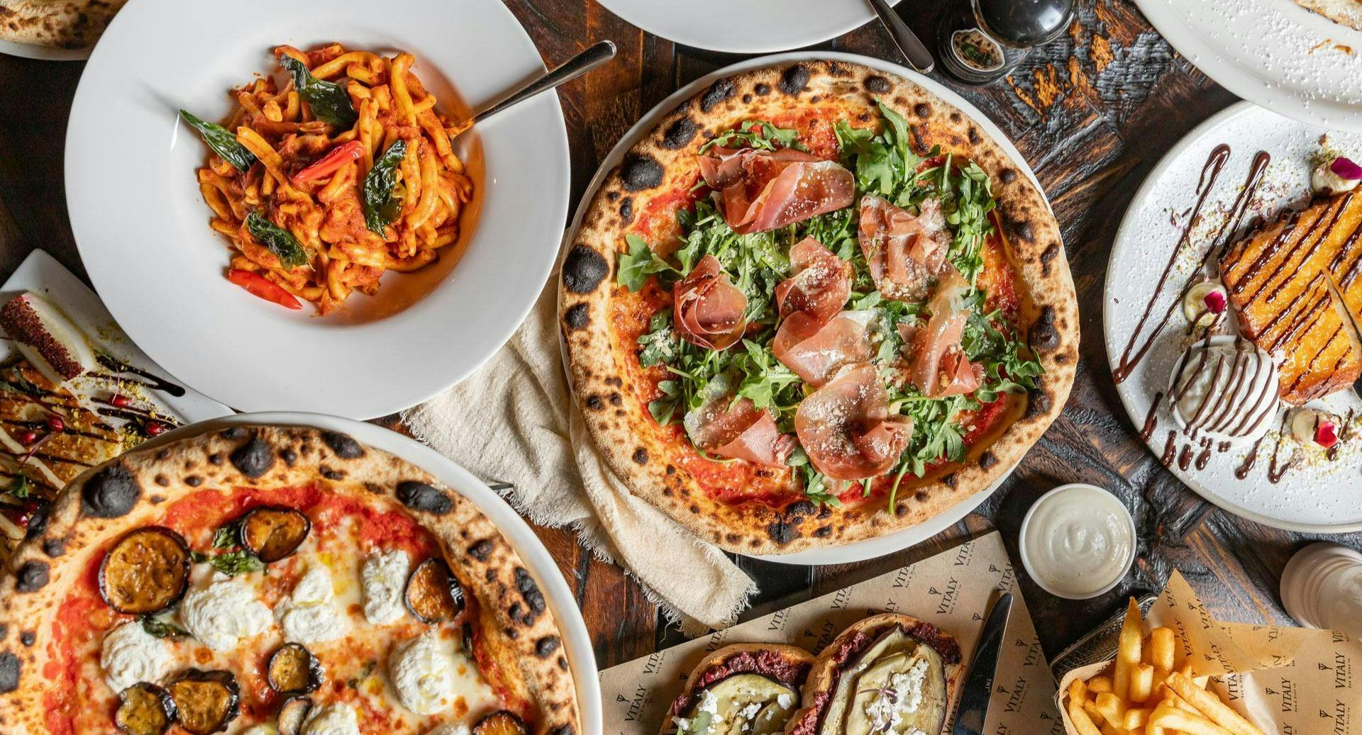 Restaurant Vitaly Italian & Woodfire Pizza Restaurant Kirrawee in Kirrawee, Sydney