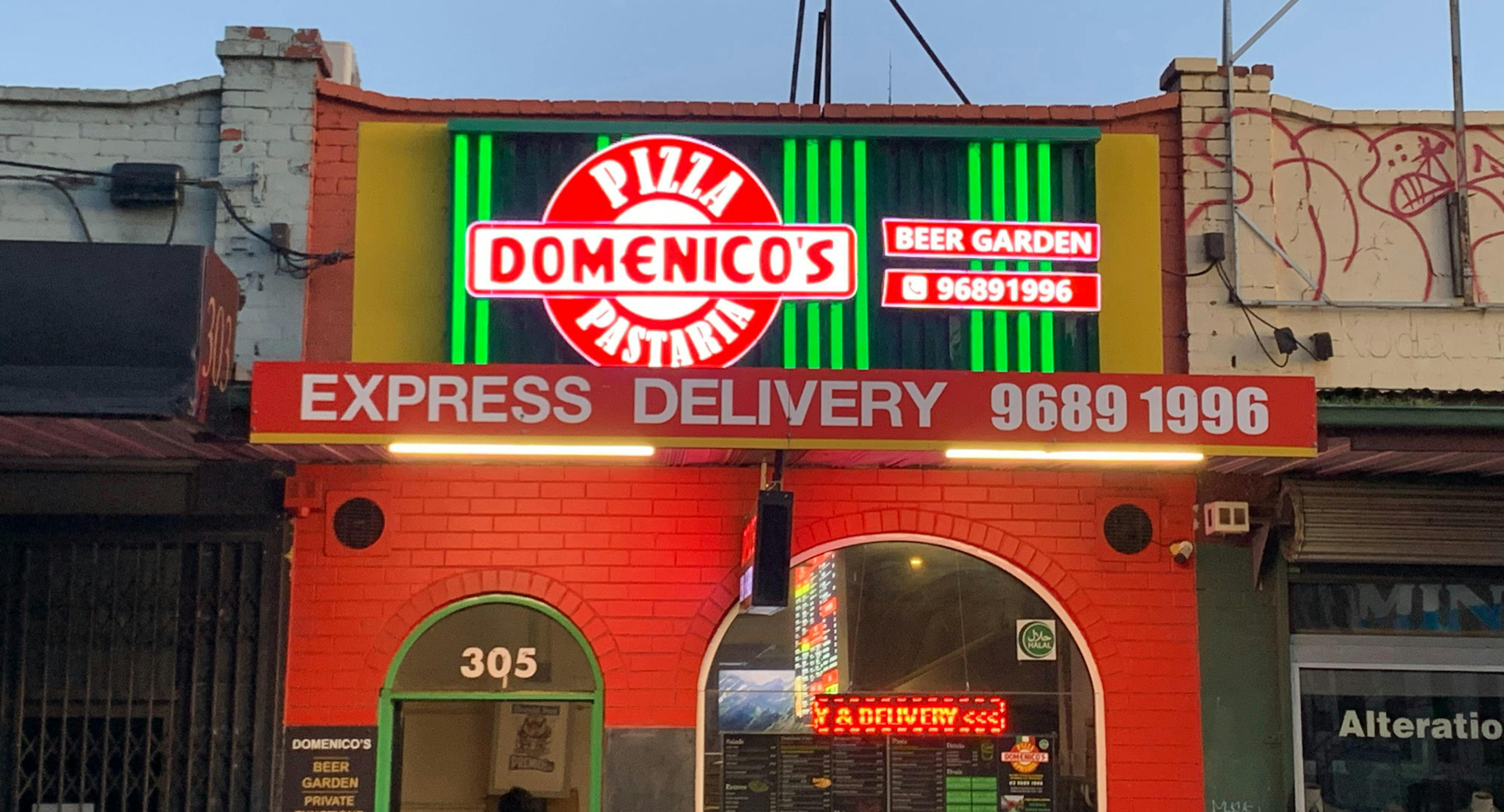 Restaurant Domenicos Pizza & Pastaria in Footscray, Melbourne
