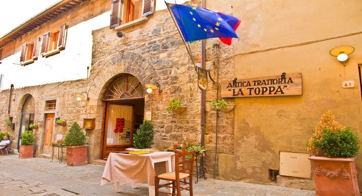 Restaurant Antica Trattoria La Toppa in Tavarnelle, Florence