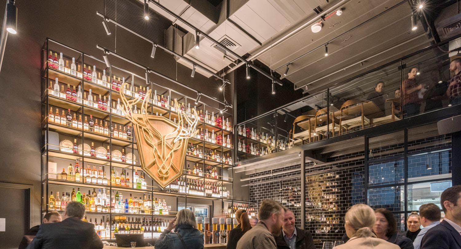 Restaurant Hunter & Barrel Raine Square in Perth CBD, Perth