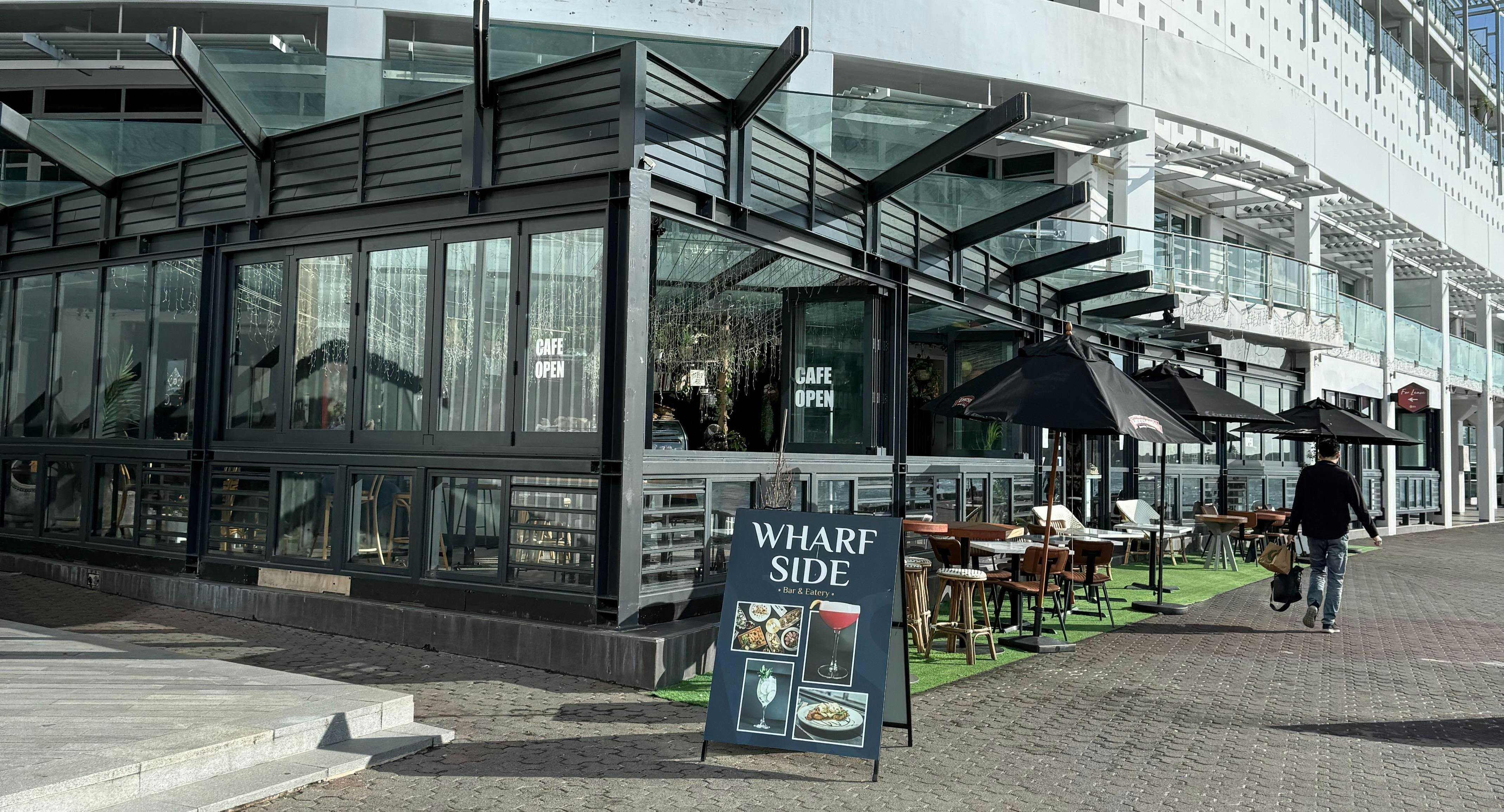 Restaurant The Wharfside Eatery & Bar in Auckland CBD, Auckland