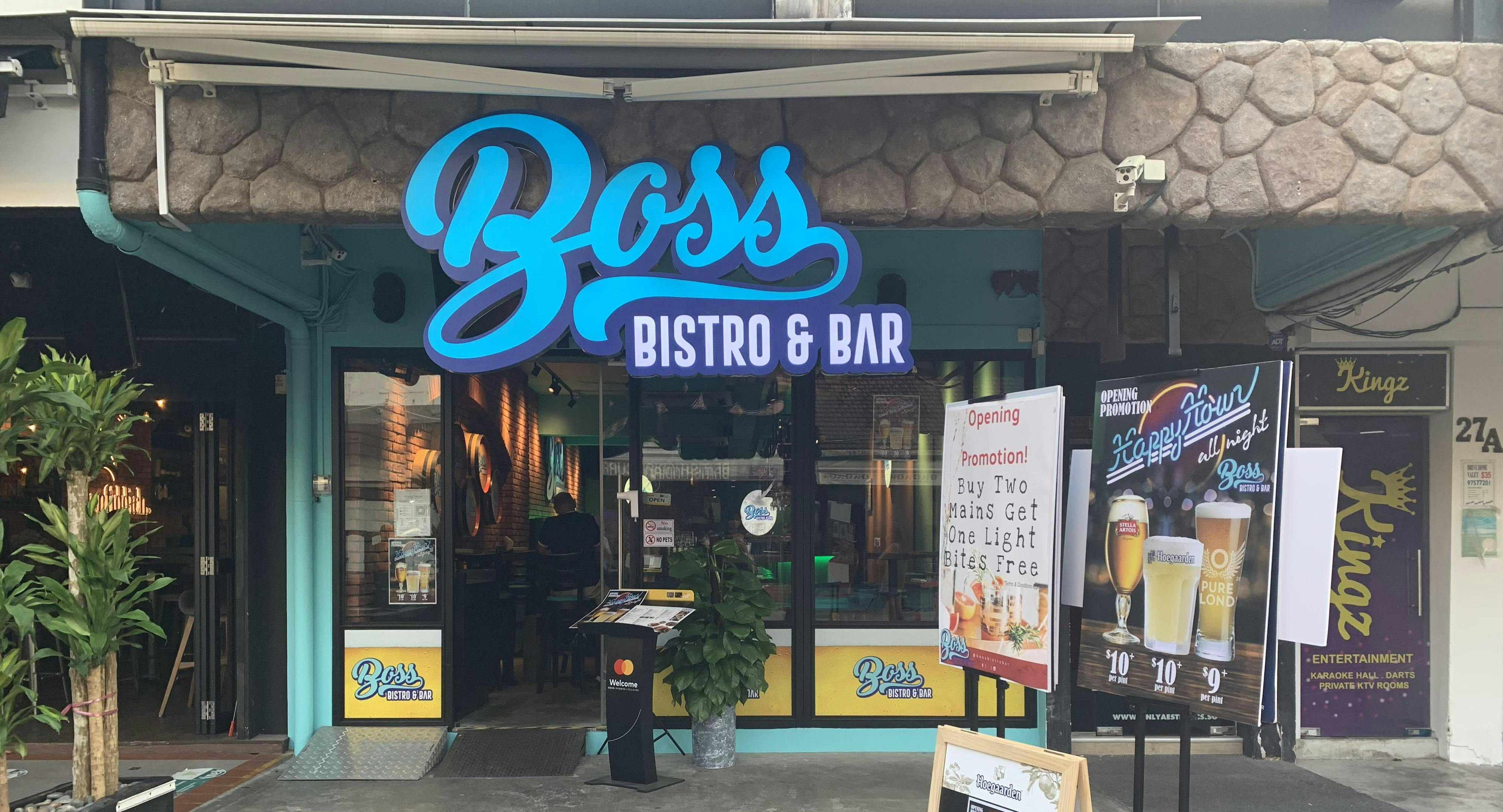 Menu And Prices At Boss Bistro Bar Singapore Quandoo