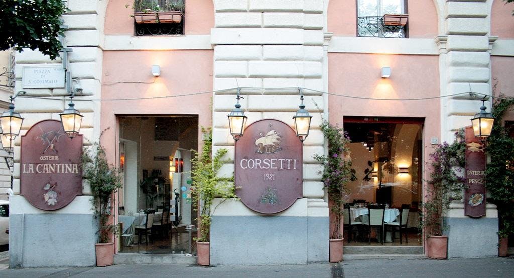 Photo of restaurant Corsetti 1921 in Trastevere, Rome