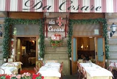 Restaurant Da Cesare in Prati, Rome