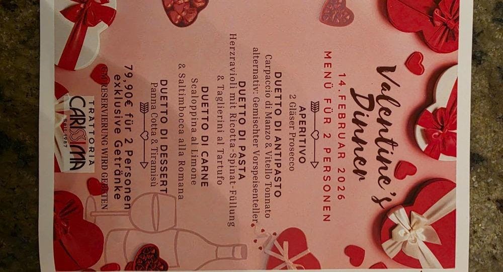 Restaurant Pizzeria Carissima in Oberkassel, Düsseldorf