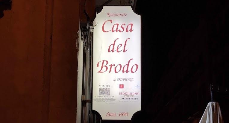 Restaurant Casa del Brodo dal Dottore in City Centre, Palermo