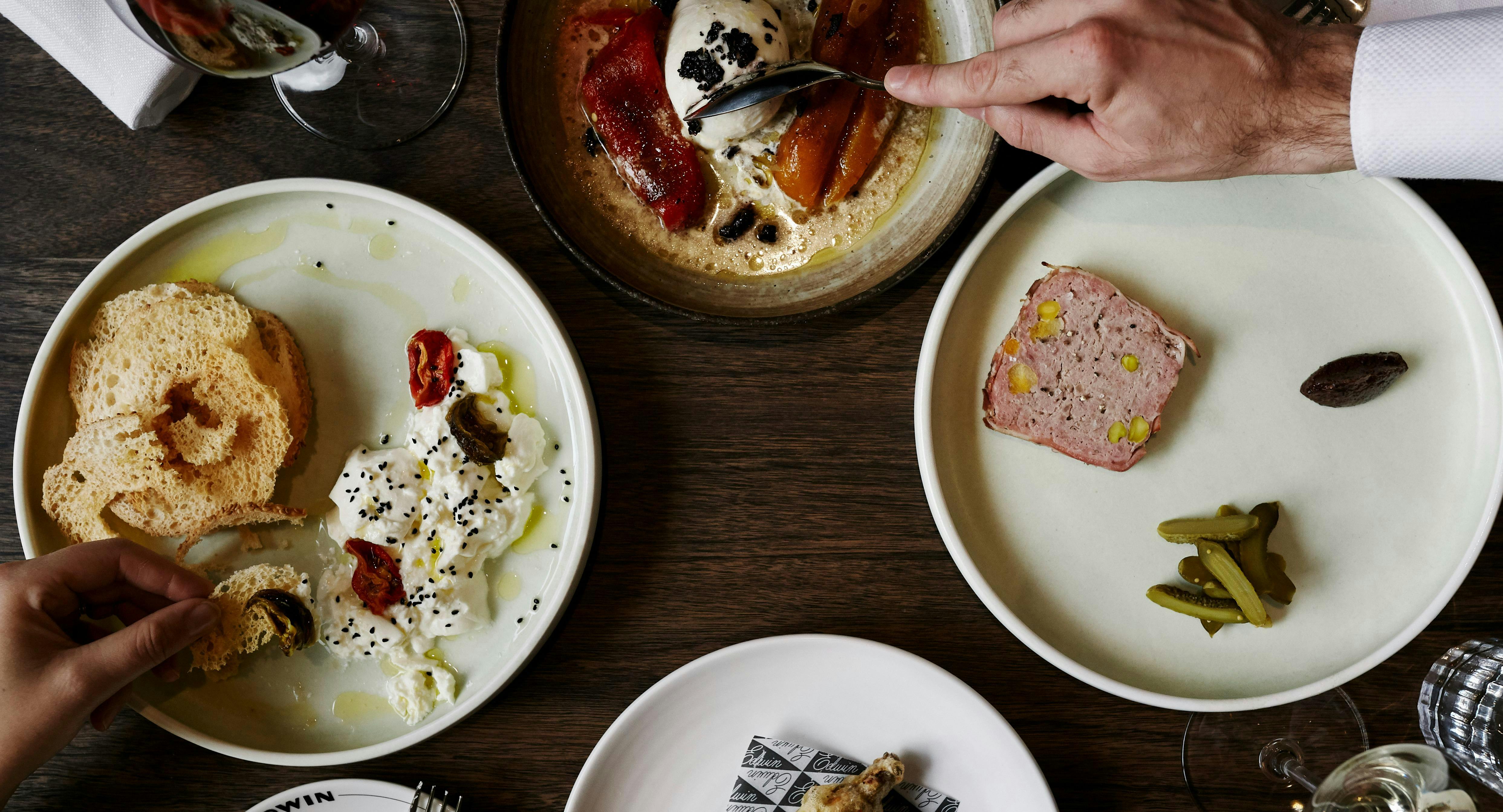 Restaurant Edwin Wine Bar and Cellar in Southbank, Melbourne