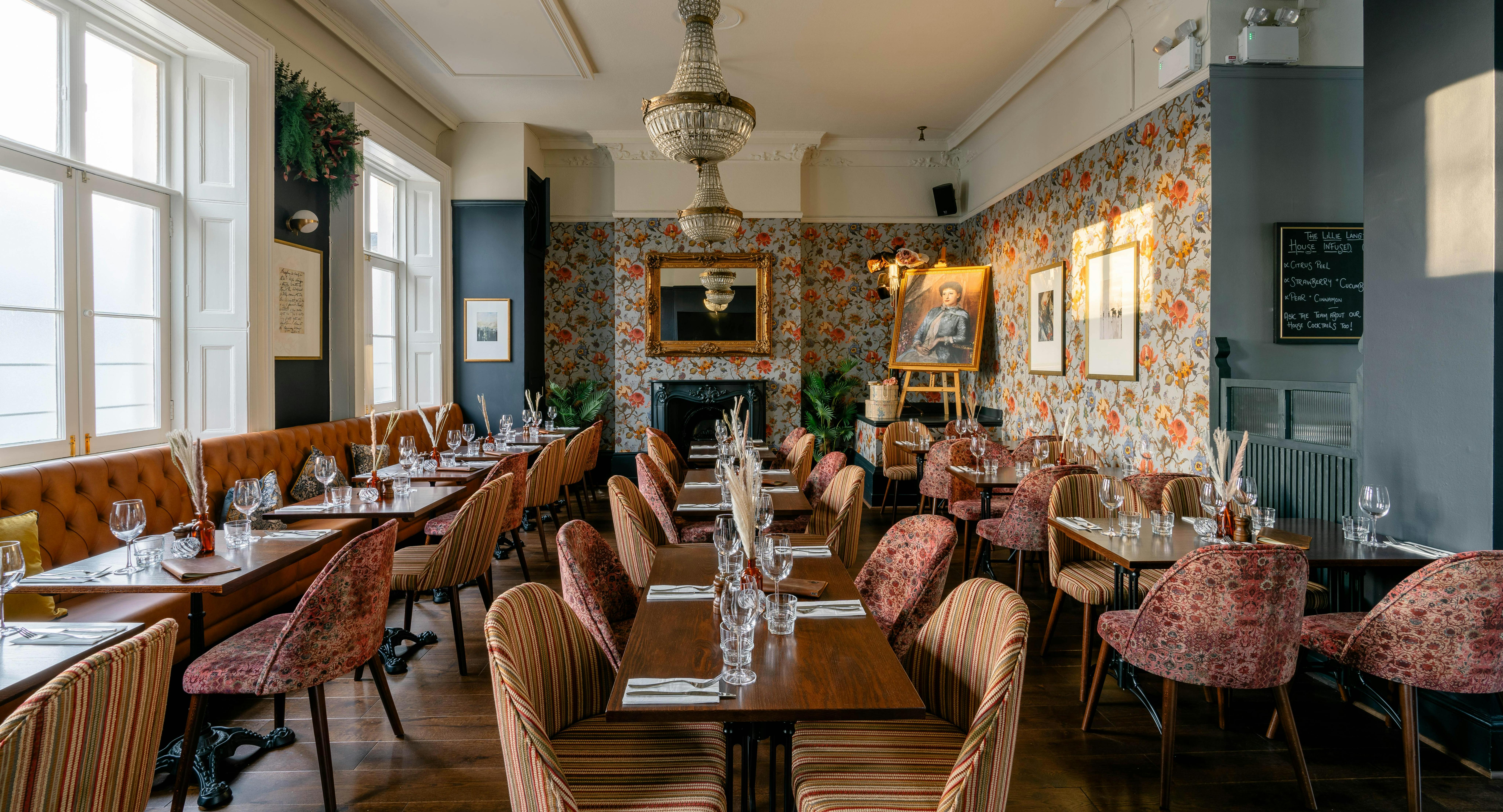 Restaurant Lillie Langtry, Fulham in Soho, London