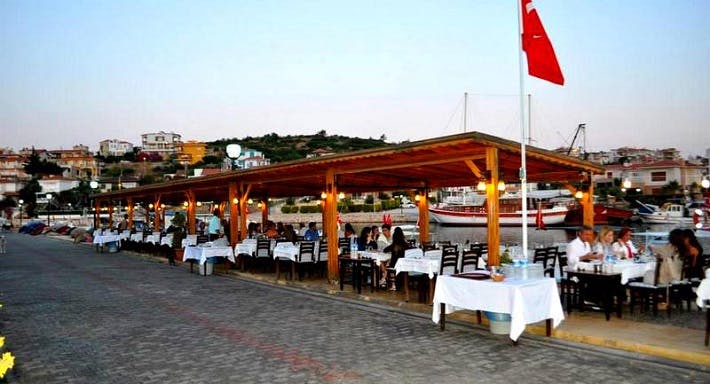 Dalyan, Çesme şehrindeki Dalyan Balıkçısı Hasan restoranının fotoğrafı