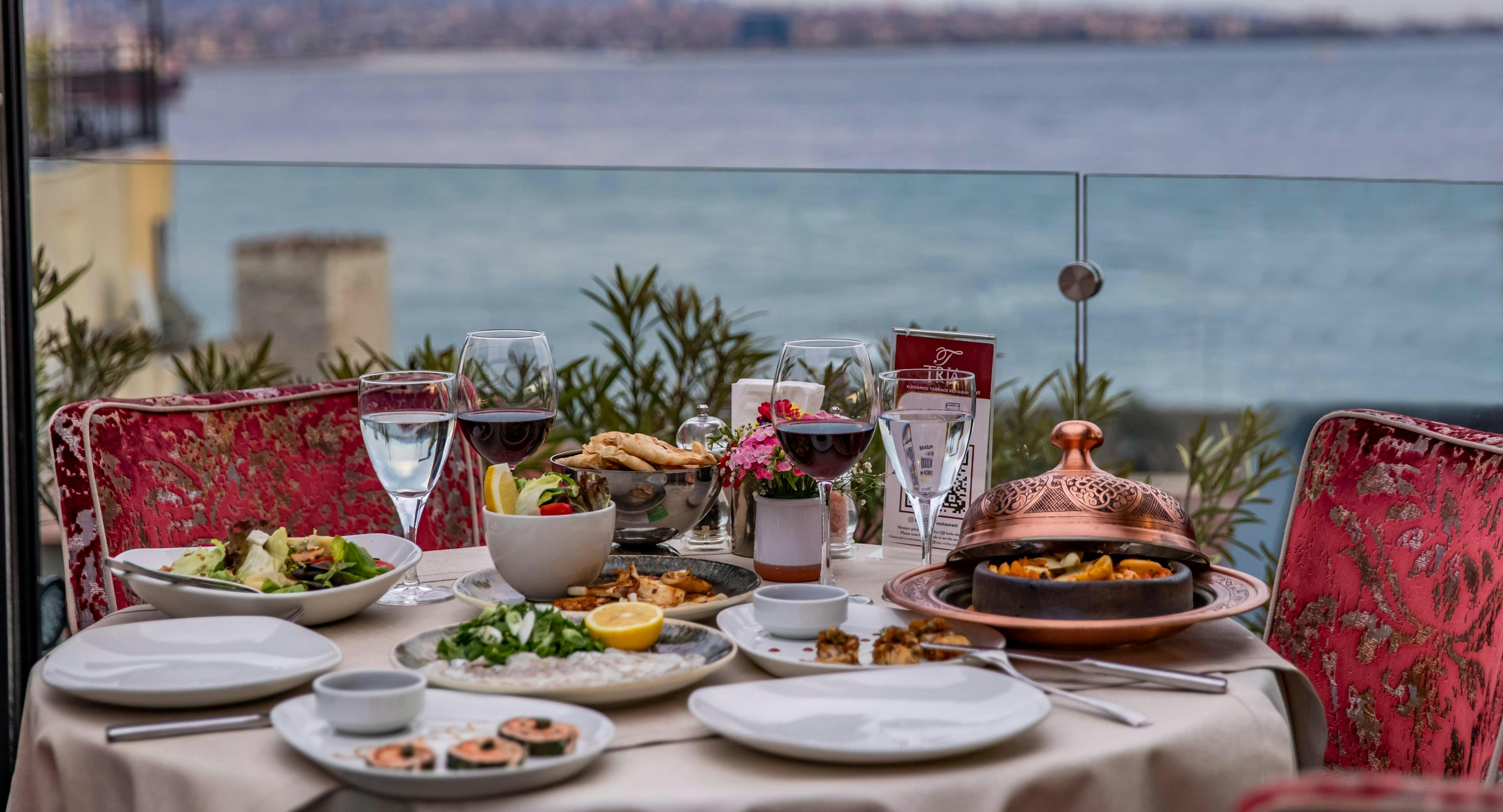 Sultanahmet, İstanbul şehrindeki Tria Terrace Restaurant restoranının fotoğrafı