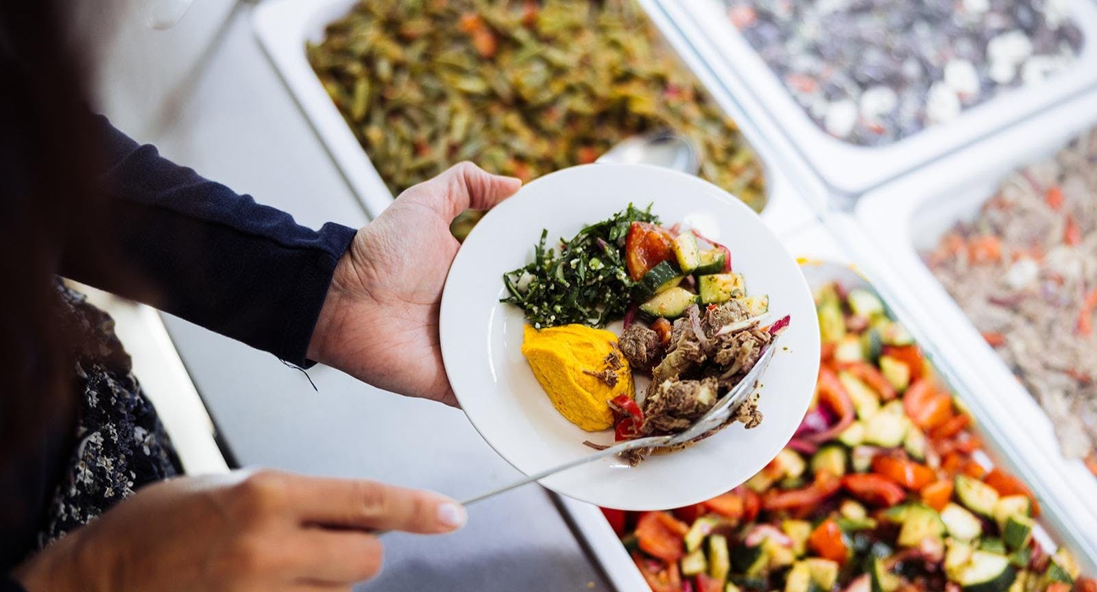 Bilder von Restaurant Habibi & Hawara Rochusmarkt in 3. Bezirk, Wien - Photo 2