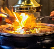 Restaurant QingHe Charcoal BBQ 青禾炭火烤肉 in Chinatown, Singapore