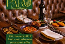 Restaurant Paro Indian in Covent Garden, London