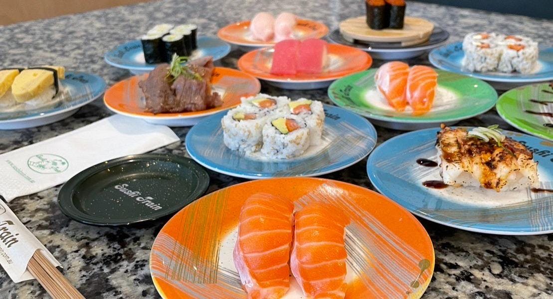 Restaurant Sushi Train Viaduct in Auckland CBD, Auckland