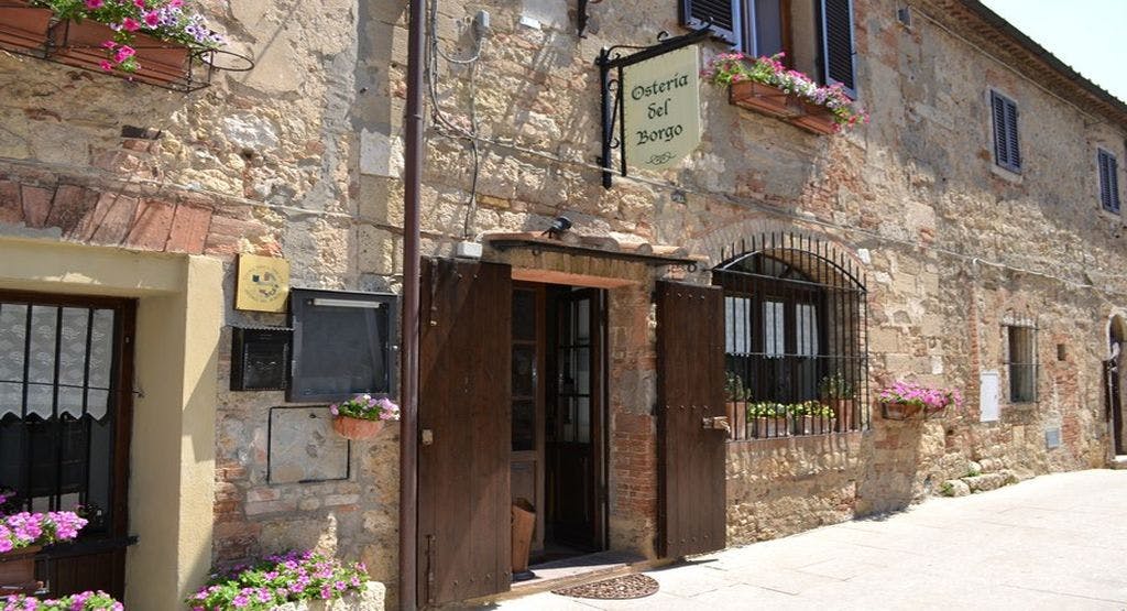 Photo of restaurant Osteria del Borgo in Casole d Elsa, Siena