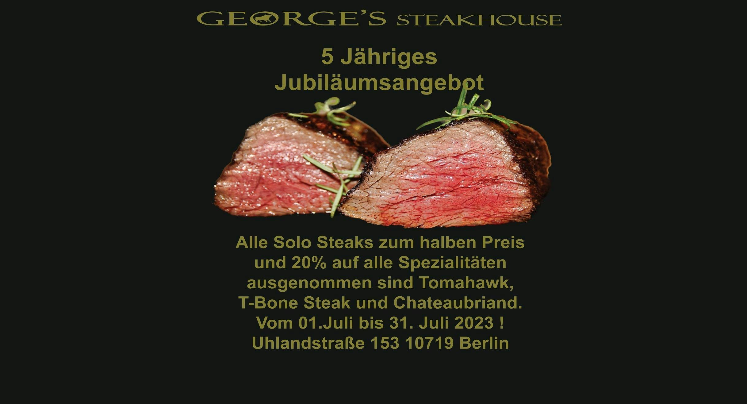 Photo of restaurant George's Steakhouse in Wilmersdorf, Berlin