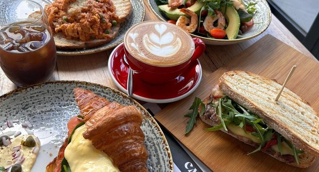 Restaurant Cafe No.8 on Lygon st in Brunswick East, Melbourne