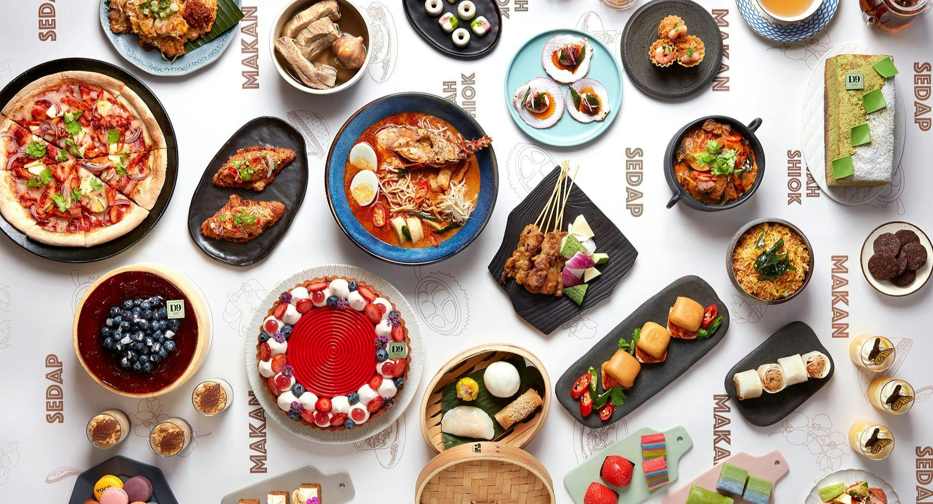 Restaurant Opus Bar and Grill High Tea in Orchard, Singapore