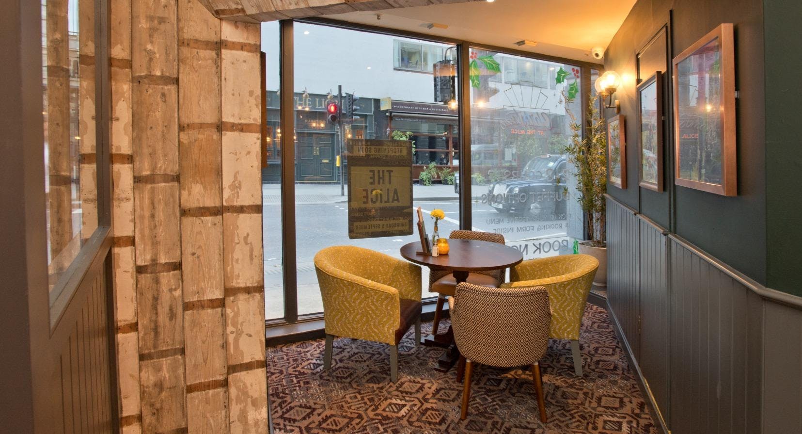 Photo of restaurant The Alice in Aldgate, London
