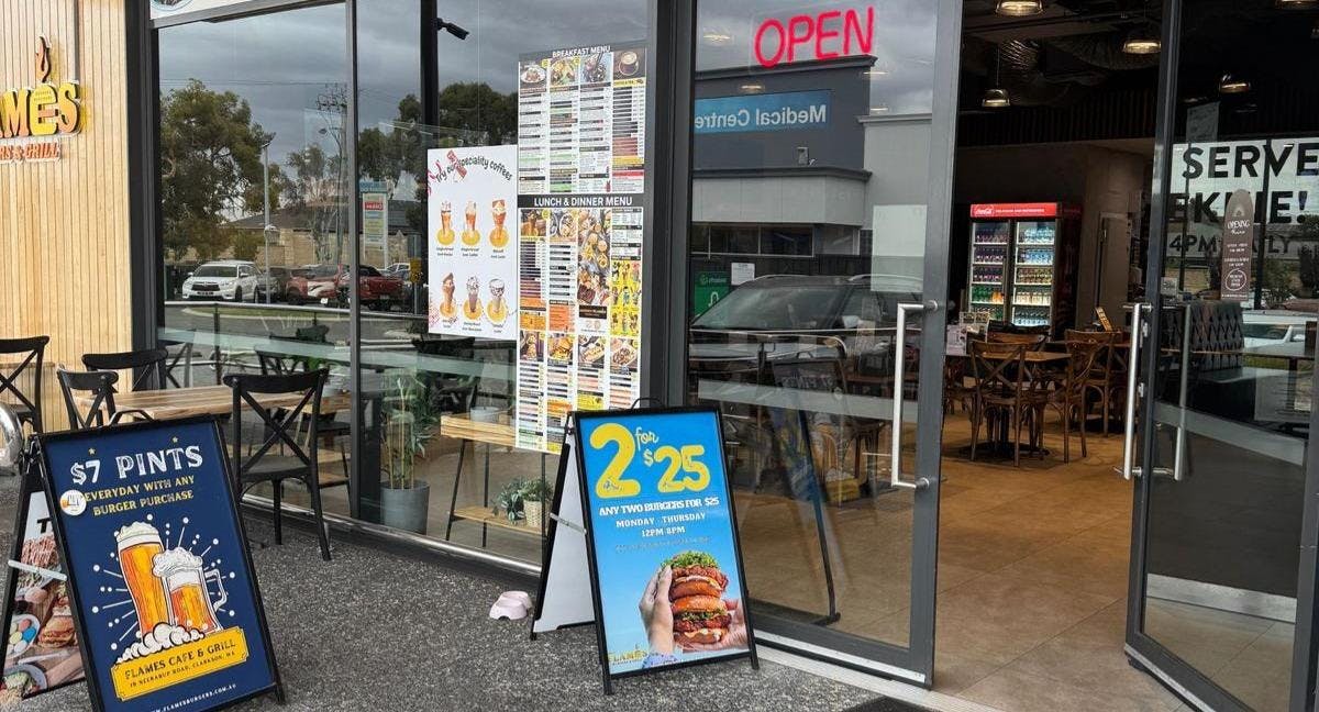 Photo of restaurant Flames Burgers & Grill (Roselea Shopping Centre) in Balcatta, Perth