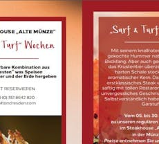 Restaurant Steak House Alte Münze in Altstadt, Dresden